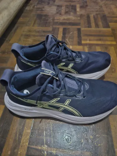 Tênis Asics Nimbus 27 Azul Tamanho 43