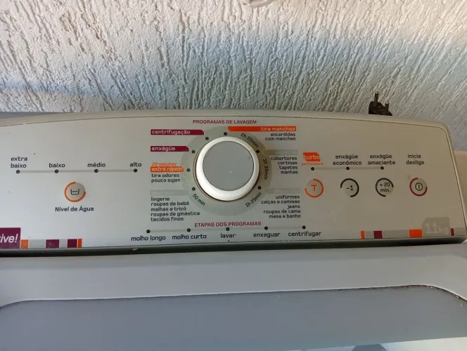 LAVADORA BRASTEMP 11 KILOS PRA SAIR HOJE,FUNCIONANDO TUDO!