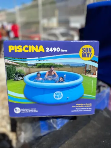 Piscina redonda 2490 litros sun way