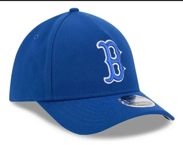 Boné boston azul NOVO