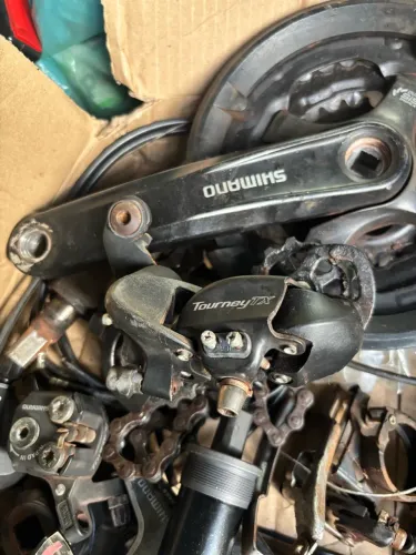 Kit Shimano 3x8 funcionando Seminovo