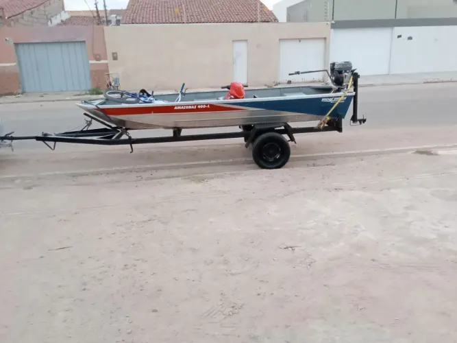 Barco 4 metros completo 