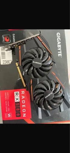 Placa de vídeo Rx 580 8GB