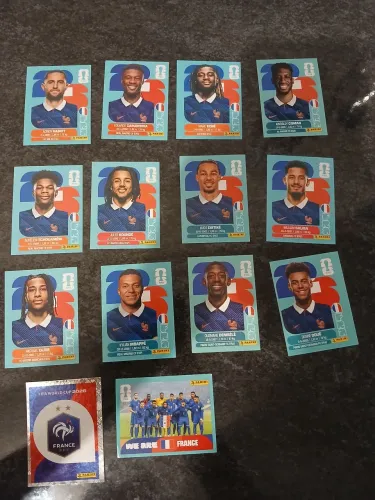 Figurinhas da copa do mundo 2026- jogadores da França