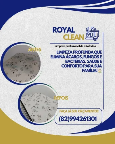 Higienização de estofados Arapiraca 