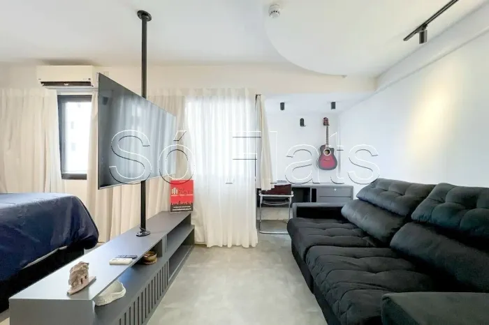 Flat no Riverside disponível para locação com 35m² e 01 dormitório.
