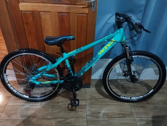 Bicicleta aro 26 viking seminova tuff 30