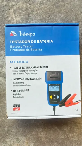 Testador de bateria Minipa MTB 1000