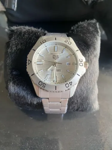 relógio tag heuer aquaracer cinza