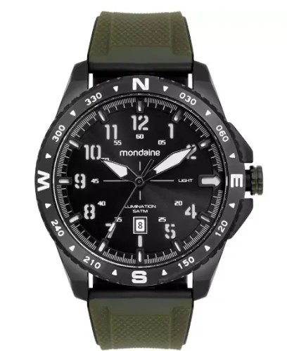 Mondaine Esportivo Militar Verde musgo