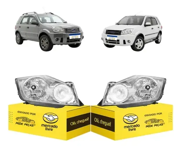 Par Farol Ford Ecosport 2008 2009 2010 2011 2012 Ambos Lados