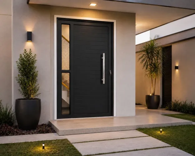 PORTA DE ALUMÍNIO PIVOTANTE LAMBRIL APARTIR DE R$2089,99 - MEGA PROMOÇÃO IMPERDÍVEL!
