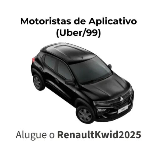 Aluguel de Carro para Aplicativo