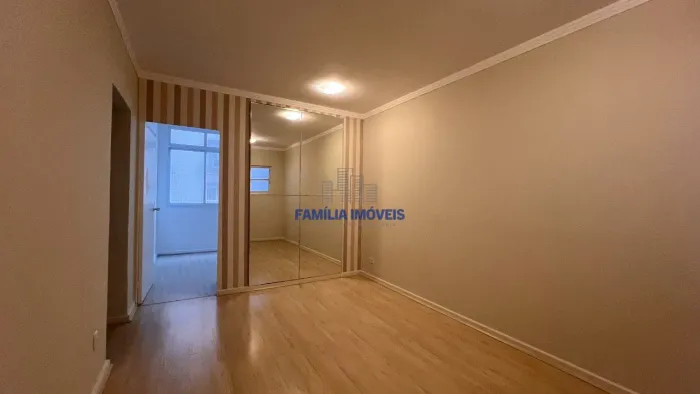 Alugar apartamento 2 quartos elevador vista mar Gonzaga Santos SP