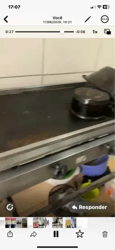     Kit Completo para Cozinha Industrial: Fogão, Mesa de Inox, chapeira e Panelas