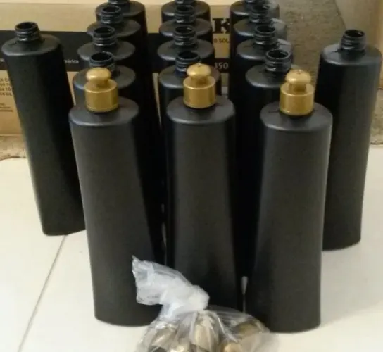 Frasco Plástico C/ Tampa 1000ml (17 Unidades)