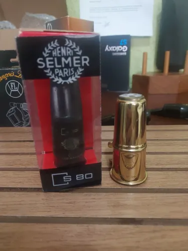 Boquilha Selmer S80 C* Sax Alto Completa 