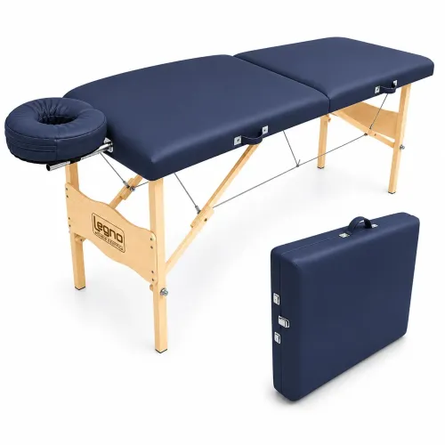 MACA Portátil LEGNO Vega Azul escuro + Escadinha de 2 degraus
