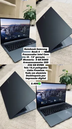 Notebook Samsung book 4