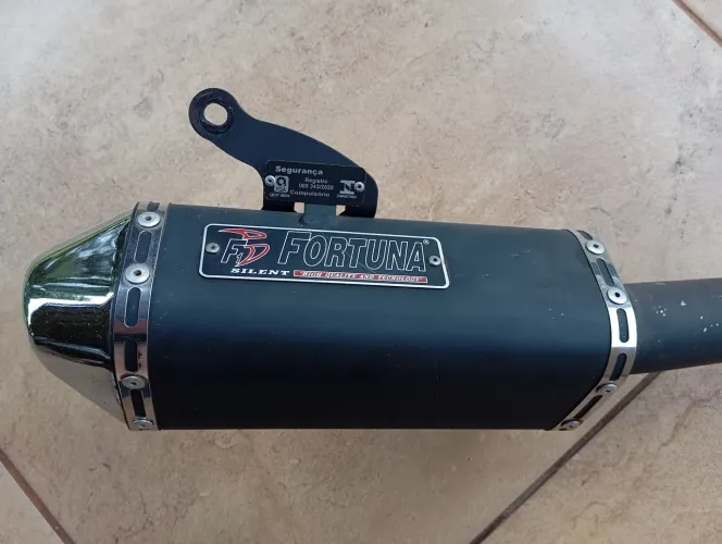 Escapamento fortuna Factor/Fazer 150