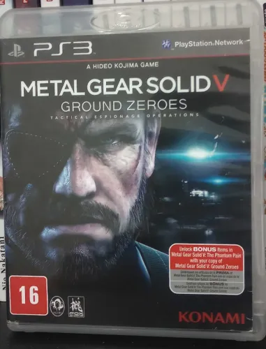 Metal Gear Solid V: Ground Zeroes PS3 Nacional (Usado)
