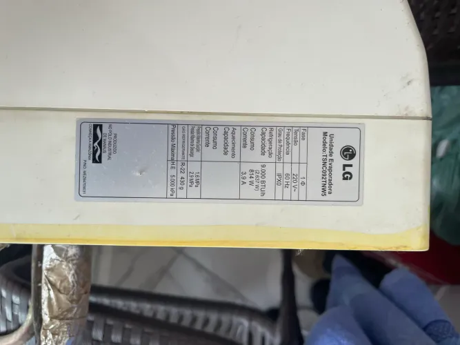 Ar condicionado sucata