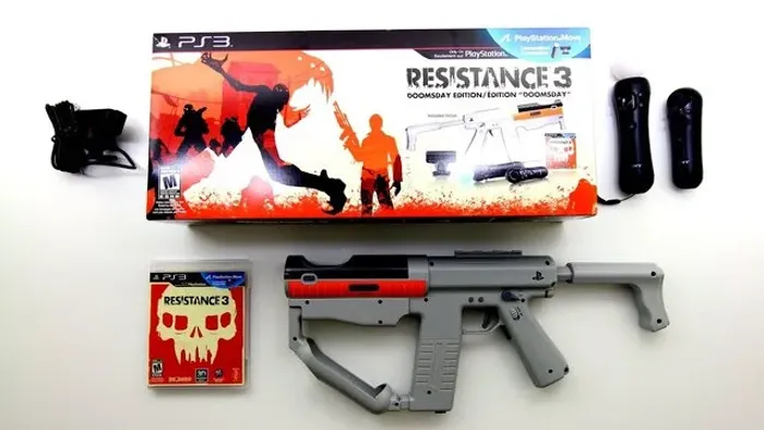 Jogo Resistance 3 Doomsday Edition PS3 + PS Move Completo