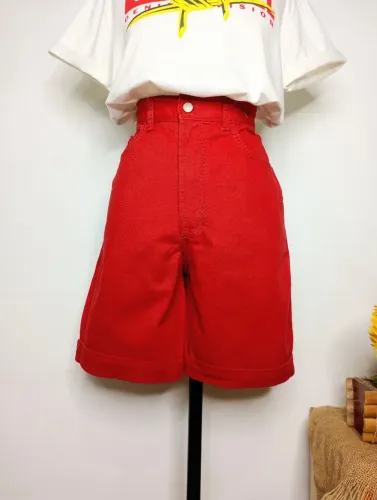Shorts Mom Jeans Vintage Tamanho 36