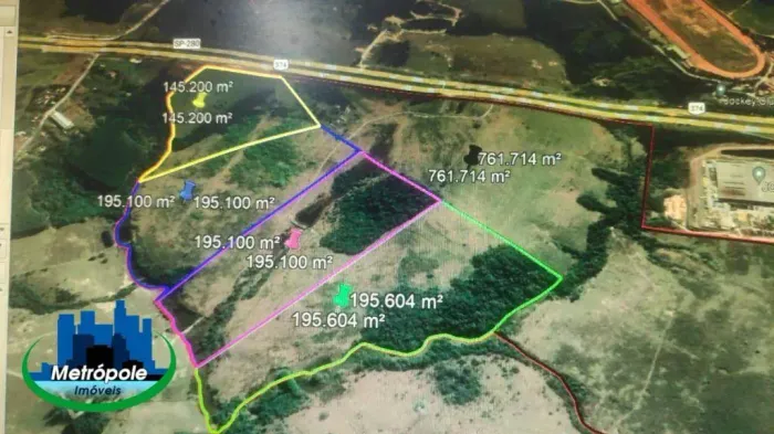 Área à venda, 1450000 m² por R$ 223.800.000,00 - Éden - Sorocaba/SP