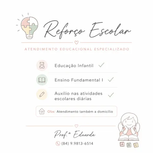 REFORÇO ESCOLAR