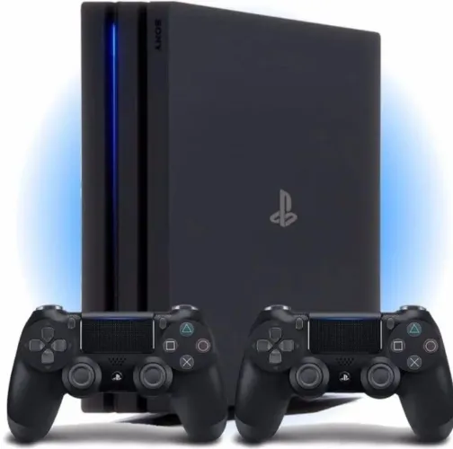 Ps4 pro + 2 controles+ 3 jogos