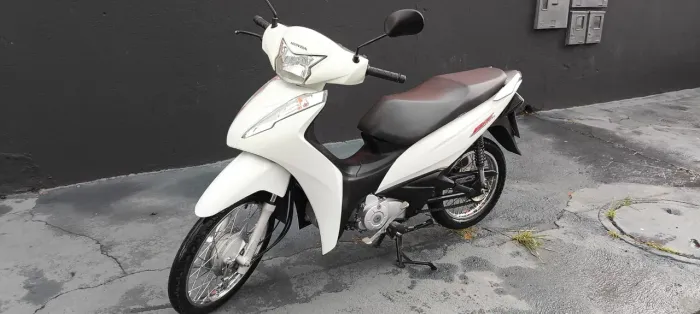 Honda Biz 2024 Branca