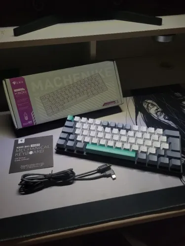 Teclado Mecânico K500-B61 ABNT2