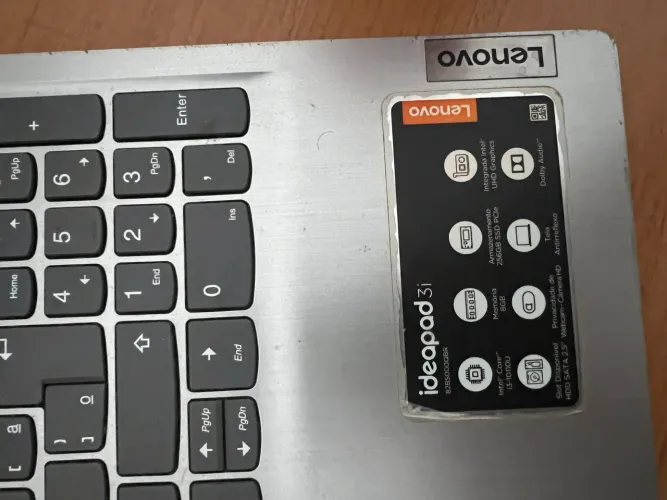 Notebook Lenovo Ideapad 3i  - SSD 256 -- Windows 11