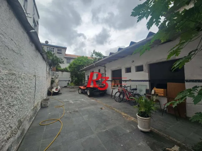 Terreno à venda, 500 m² por R$ 4.000.000,00 - Macuco - Santos/SP