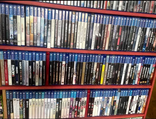 Jogos de PS4 seminovos