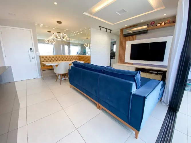 Reserva Alpha Village - Porteira Fechada - 72m² - 2 quartos + Closet - Lazer - Luciano Cav