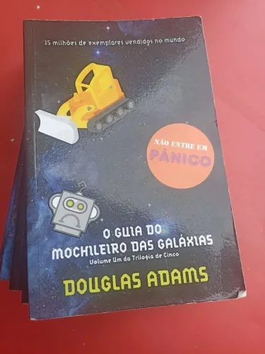 Livro O Mochileiro das Galáxias - 6 volumes