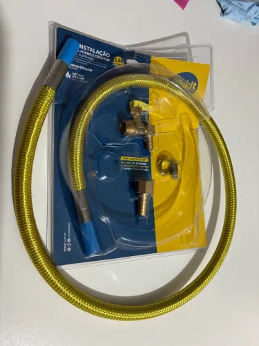 Kit instalação de gás/ mangueira de gás 