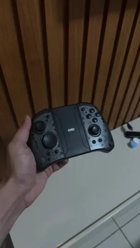 Qrd Stellar T5 Controle Sem Fio Preto Para Switch Lite Oled