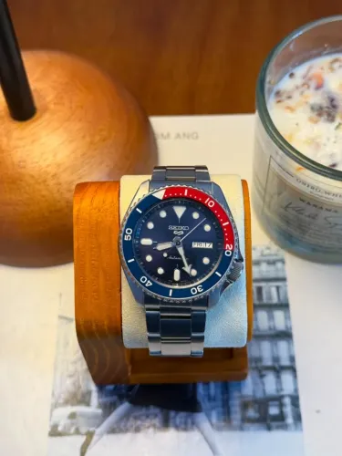 Relogio Seiko 5 Sports "Pepsi" SRPD53 Original