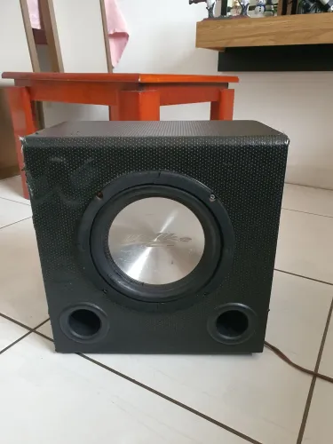 Subwoofer Unlike 12 + caixa dutada dupla