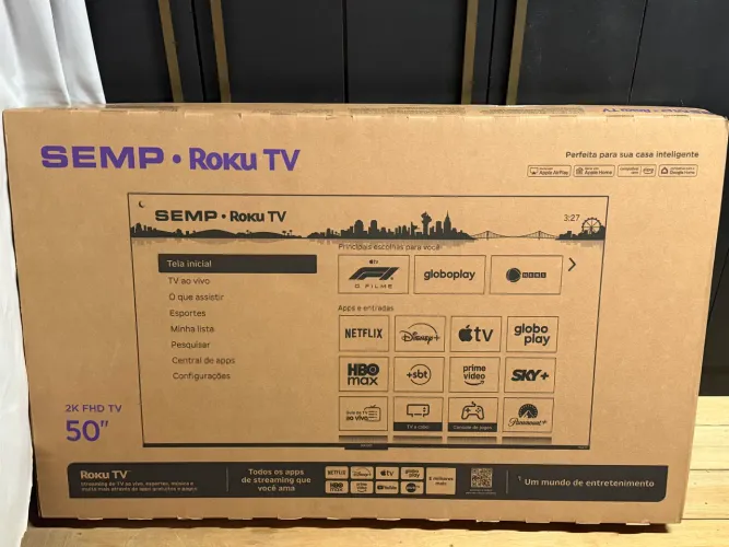 Vendo TV nova 50 polegadas