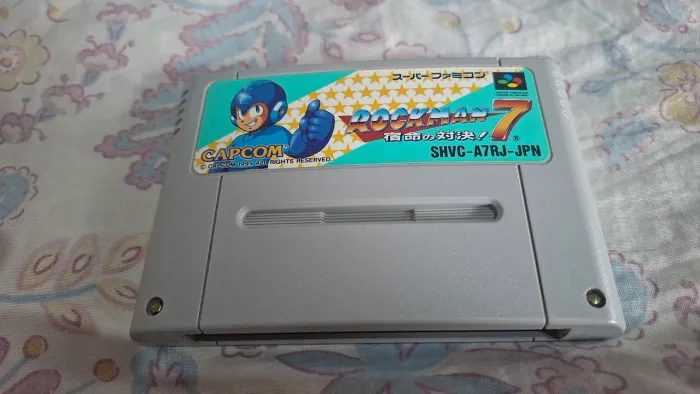 Rockman 7 Original Japones Super Famicon