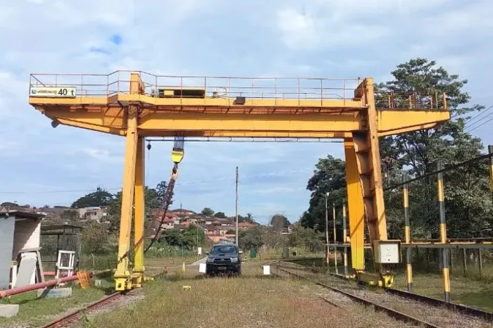 Pórtico Rolante Dupla Viga 40t - Ponte rolante*