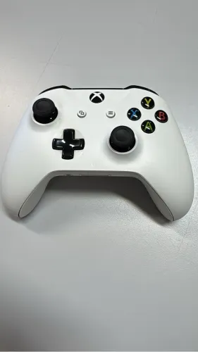 Controle Xbox One S Branco Sem Fio Na Caixa (Usado)
