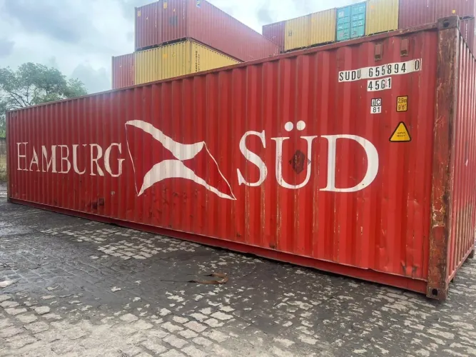 Container Marítimo Bruto à Pronta Entrega