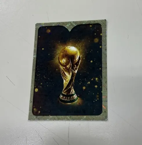 figurinha brilhante Taça do Mundo da Copa do Mundo da Rússia - núm 2