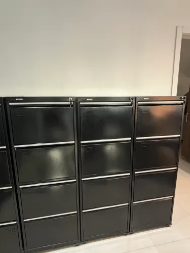 Arquivo de Aço Jormaq 4 Gavetas com Chave ? Pasta Suspensa ? 6 Unidades