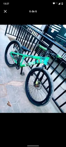 Bike viking x tuff 25, aro 26 montada pro grau